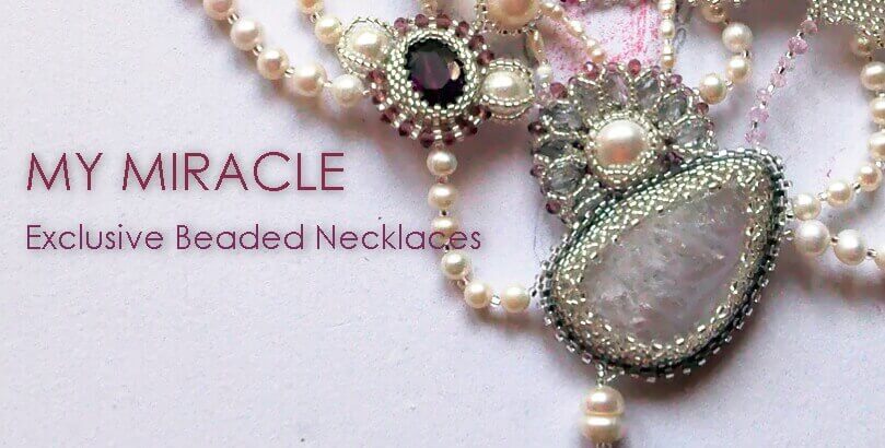 Image My Miracle, exclusive beaded necklaces by TH Jewels